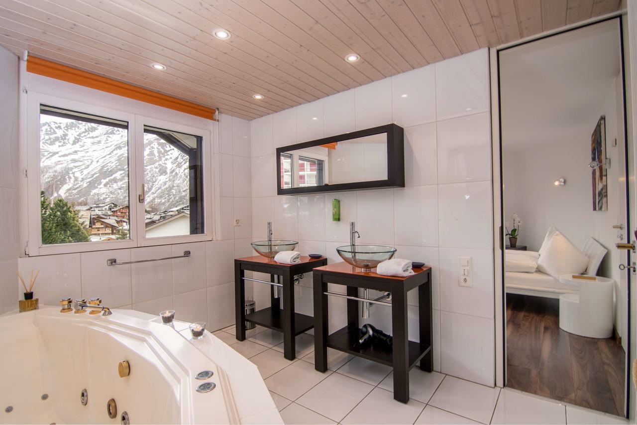 Haus Allegra Saas Fee Eksteriør billede